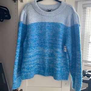 1. state NWT Blue Sweater XL